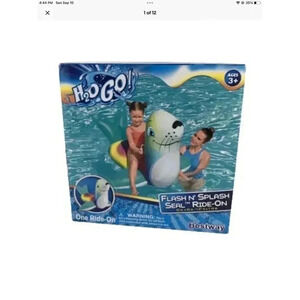 Bestway Splash N' Seal GO! H20 Ages 3+ Ride-On Inflatable Pool Toy New
